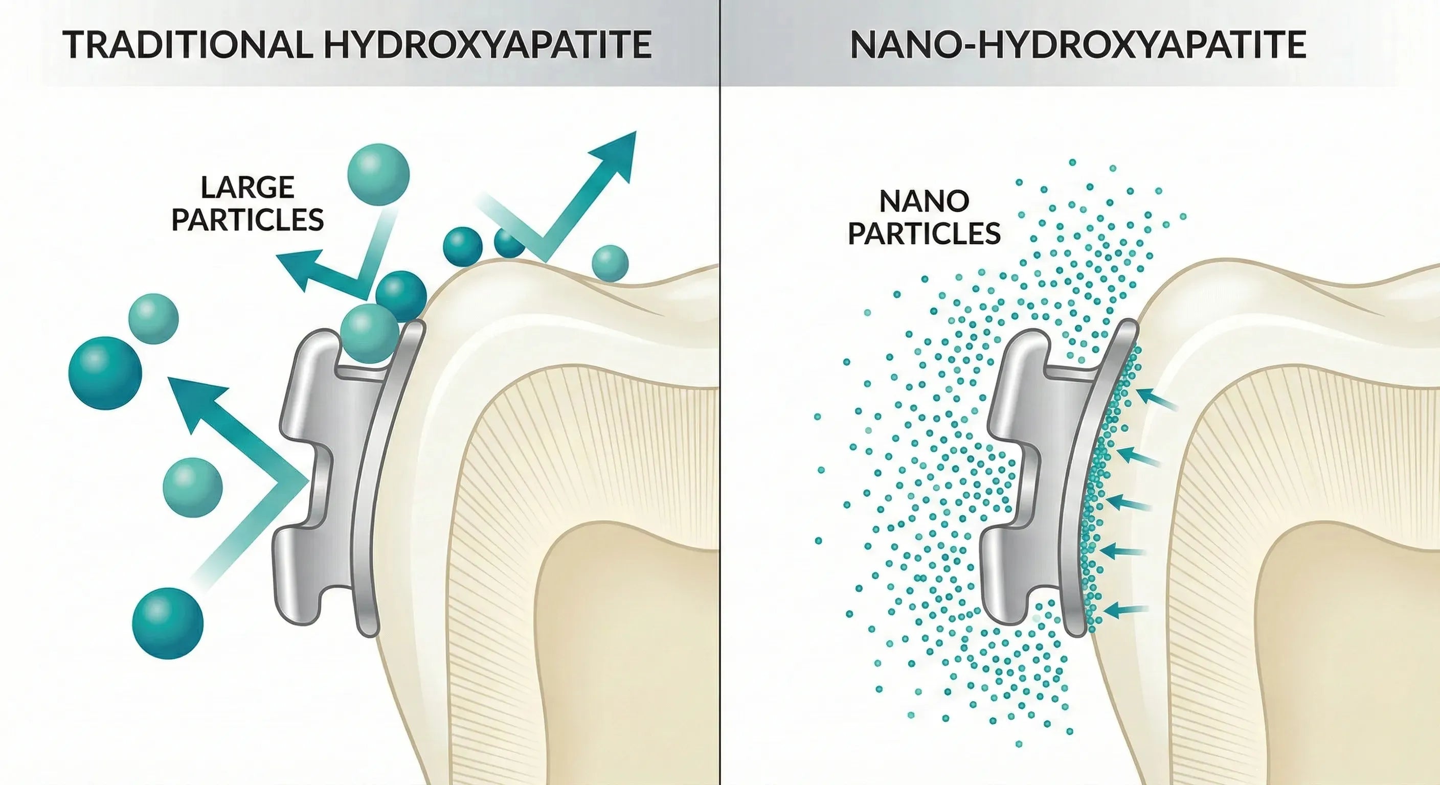 Nano-hydroxyapatite vs traditional comparison