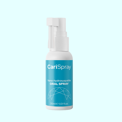 CariSpray nano-hydroxyapatite oral spray for cavity prevention and enamel strengthening